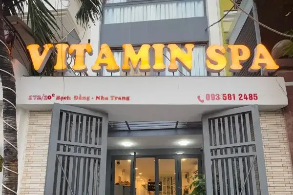 나트랑 비타민스파 입구