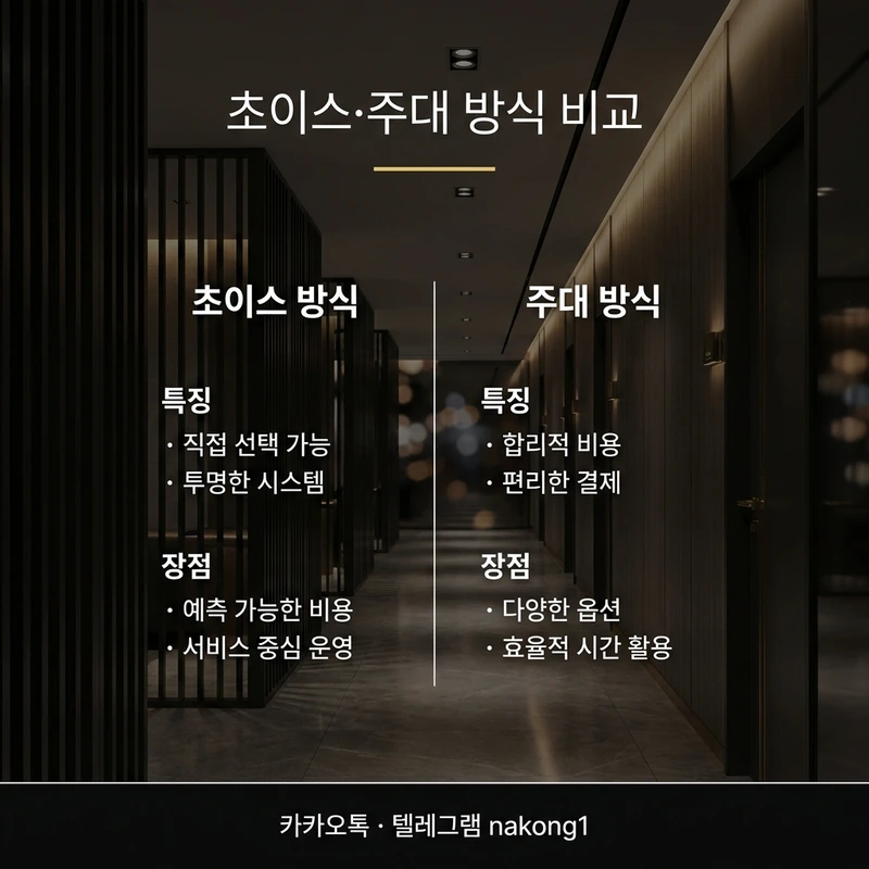 나트랑 크라운 마스터 가라오케 비교 초이스 주대 방식