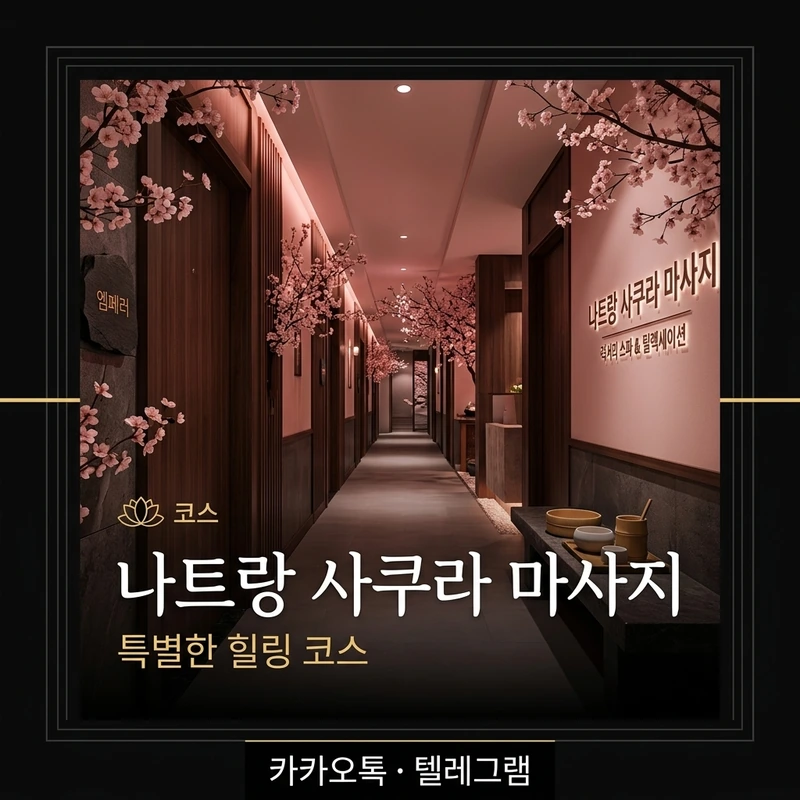 나트랑 사쿠라 마사지 엠페러 코스 안내